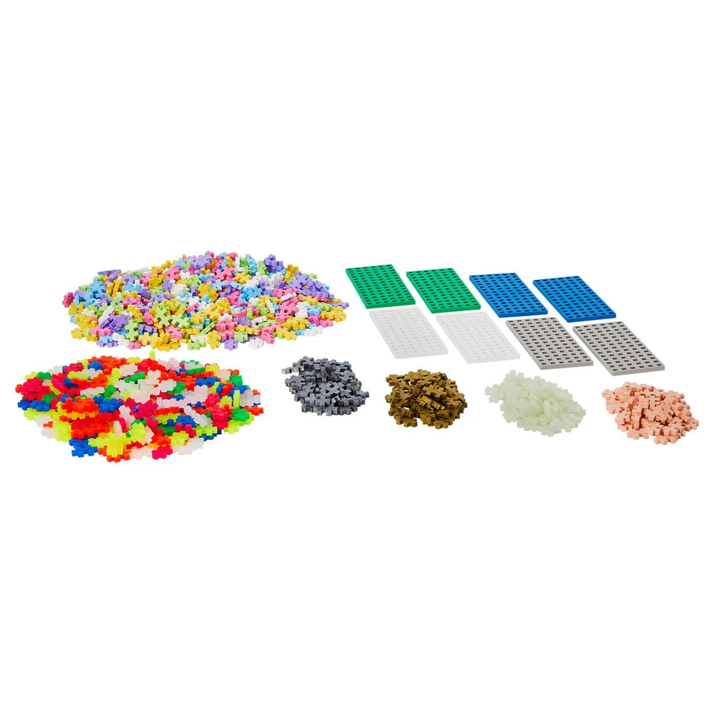 Plus Plus Toys Pastel Learn To Build Super Set 700 Pcs