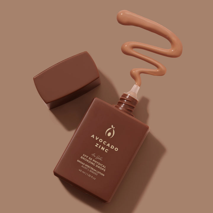 Avocado Zinc SPF 50 Physical Bronzing Drops