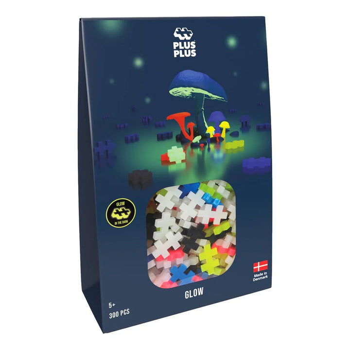 Plus Plus Toys Glow In The Dark Mix 300 Pcs