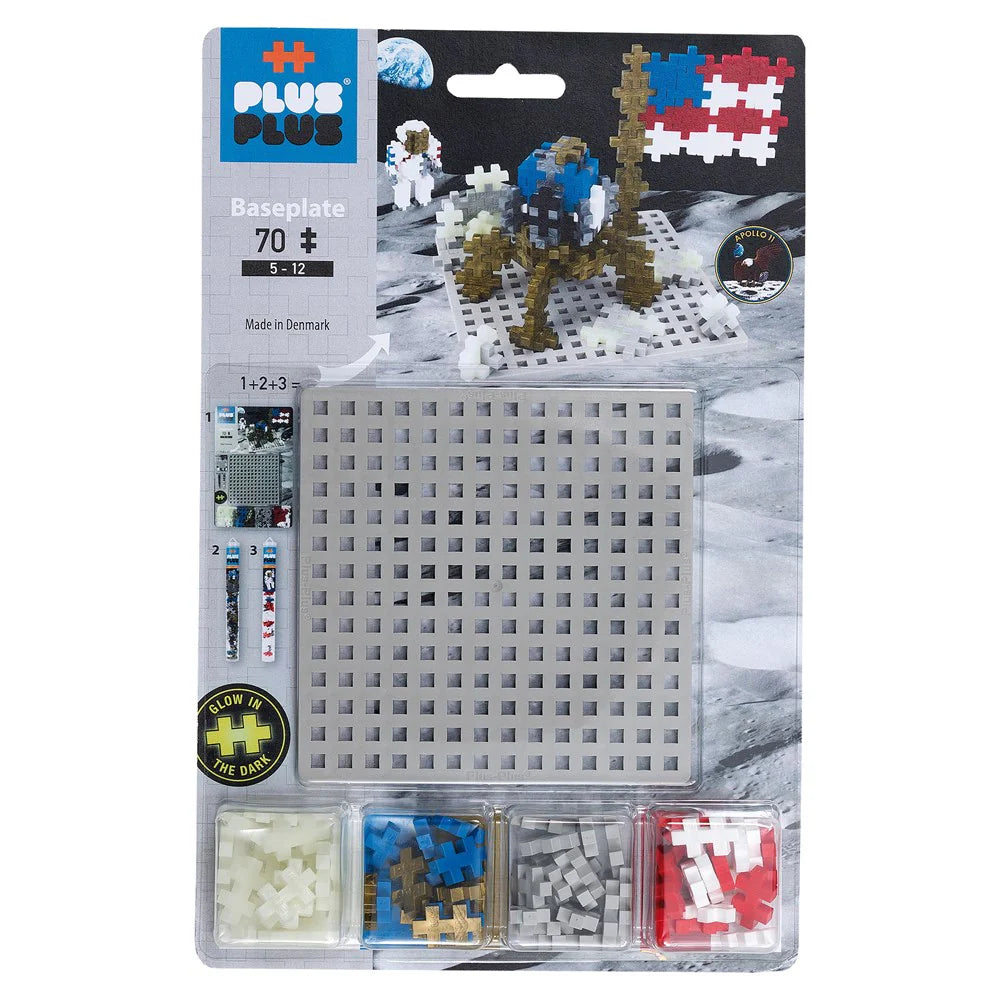Plus Plus Toys Lunar Baseplate 70pcs