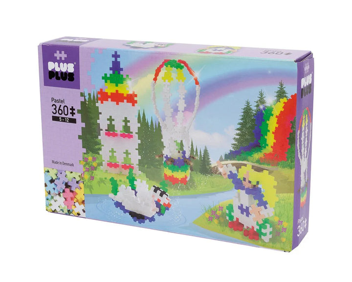 Plus Plus Toys Pastel Rainbow Hot Air Balloon 360 Pcs