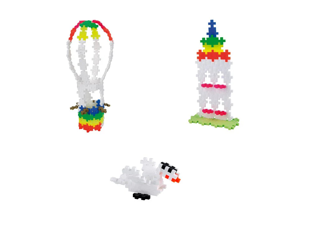Plus Plus Toys Pastel Rainbow Hot Air Balloon 360 Pcs