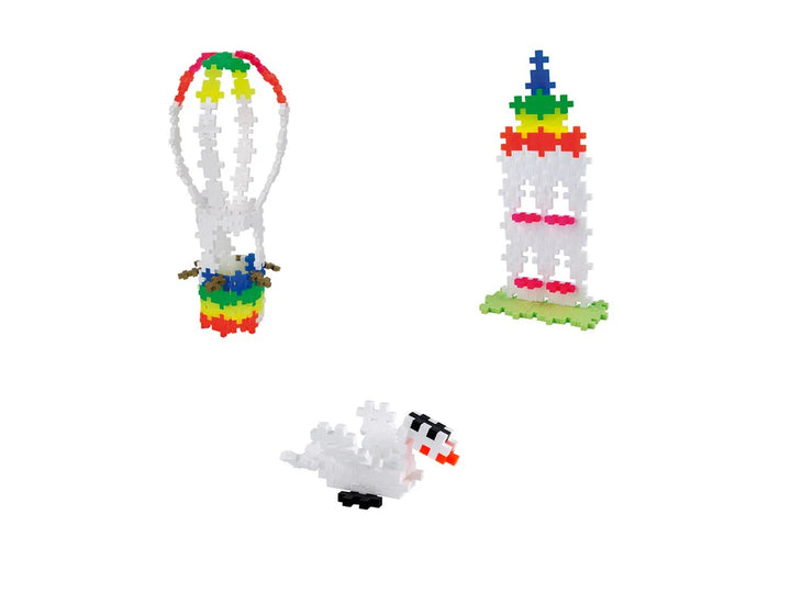 Plus Plus Toys Pastel Rainbow Hot Air Balloon 360 Pcs