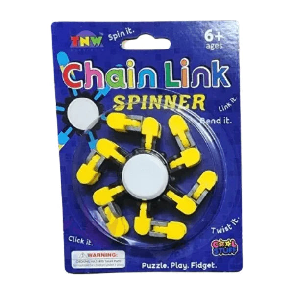 Chain Link Fidget Spinner (Assorted)