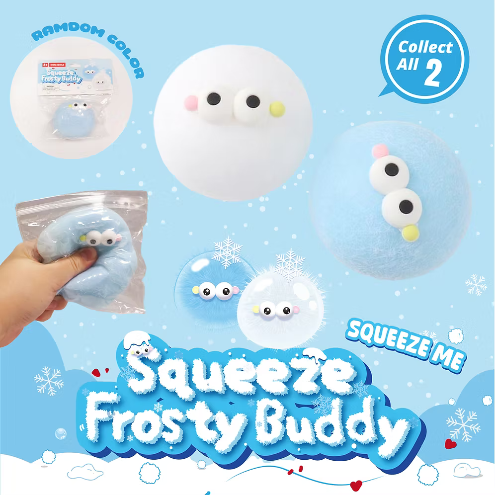 Squeeze Frosty Buddy – Sensory Squishy Toy