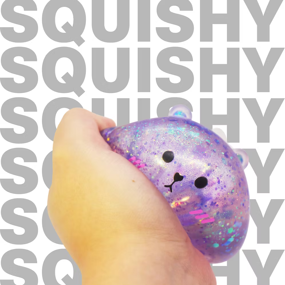 Squeeze Lovey Bear Sensory Toy – Stretchy Fidget (Assorted)