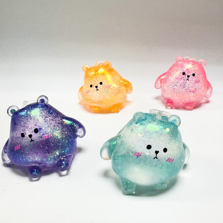Squeeze Lovey Bear Sensory Toy – Stretchy Fidget (Assorted)