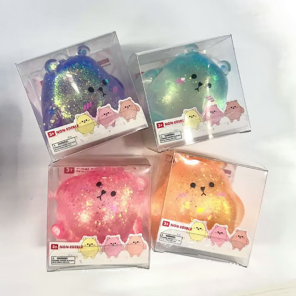 Squeeze Lovey Bear Sensory Toy – Stretchy Fidget (Assorted)