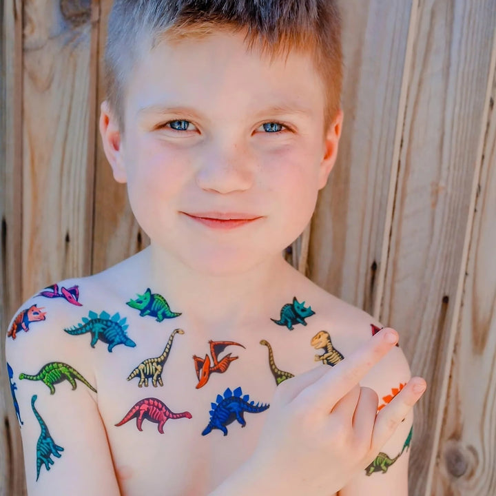 Ducky Street Temporary Tattoos Dinosaurs Bundle