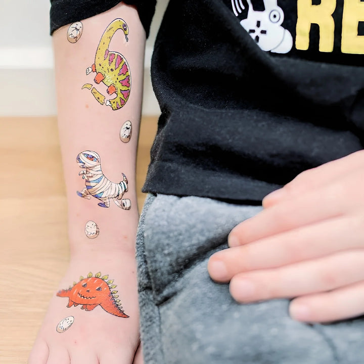 Ducky Street Temporary Tattoos Dinosaurs Bundle