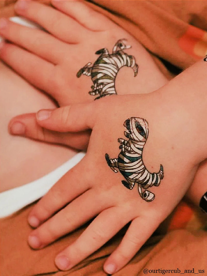 Ducky Street Temporary Tattoos Dinosaurs Bundle