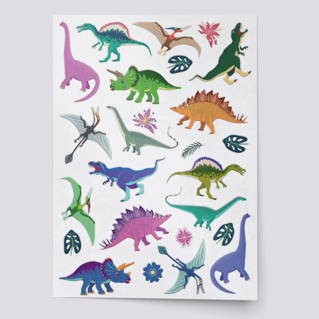 Ducky Street Temporary Tattoos Dinosaurs Bundle