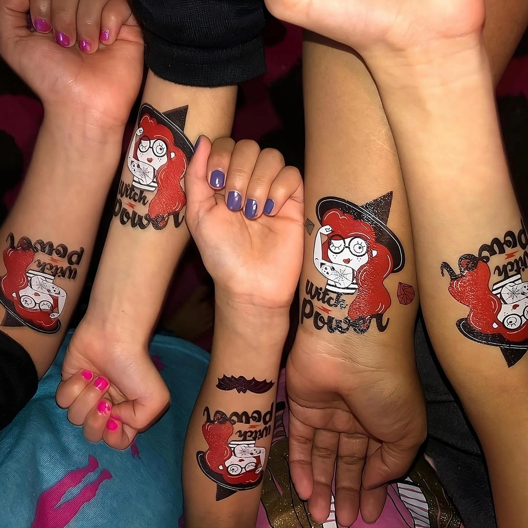 Ducky Street Temporary Tattoos - Surprise Halloween Bundle
