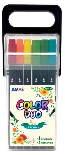 Amos Colour Duo Pack - 12 Pack Case - #HolaNanu#NDIS #creativekids