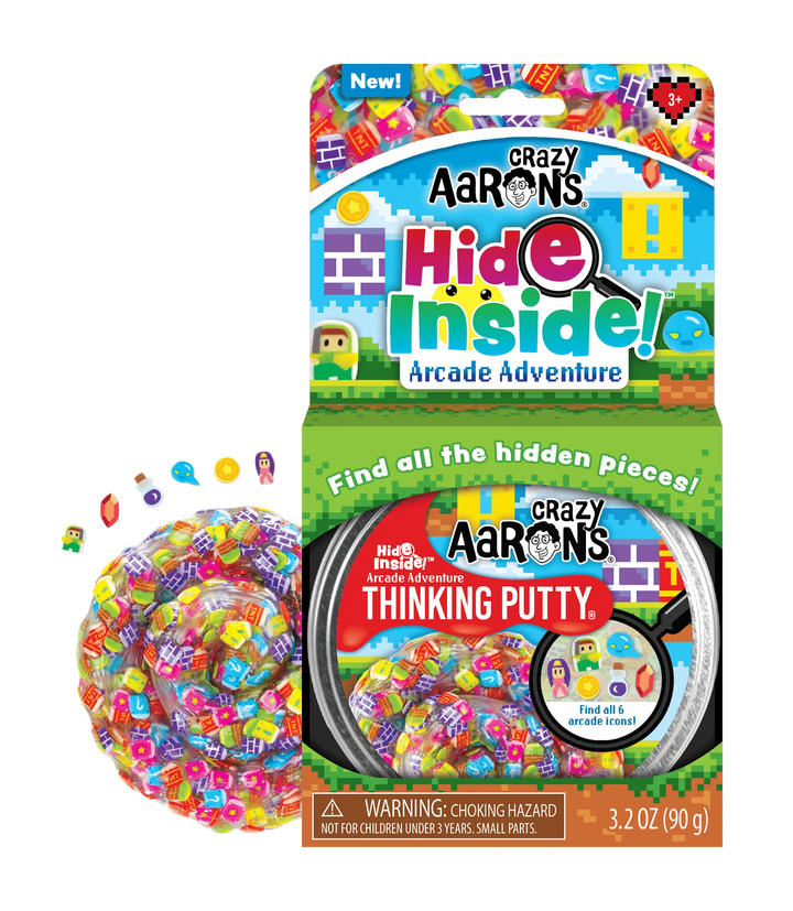 Crazy Aaron’s Hide Inside Thinking Putty – Arcade Adventure