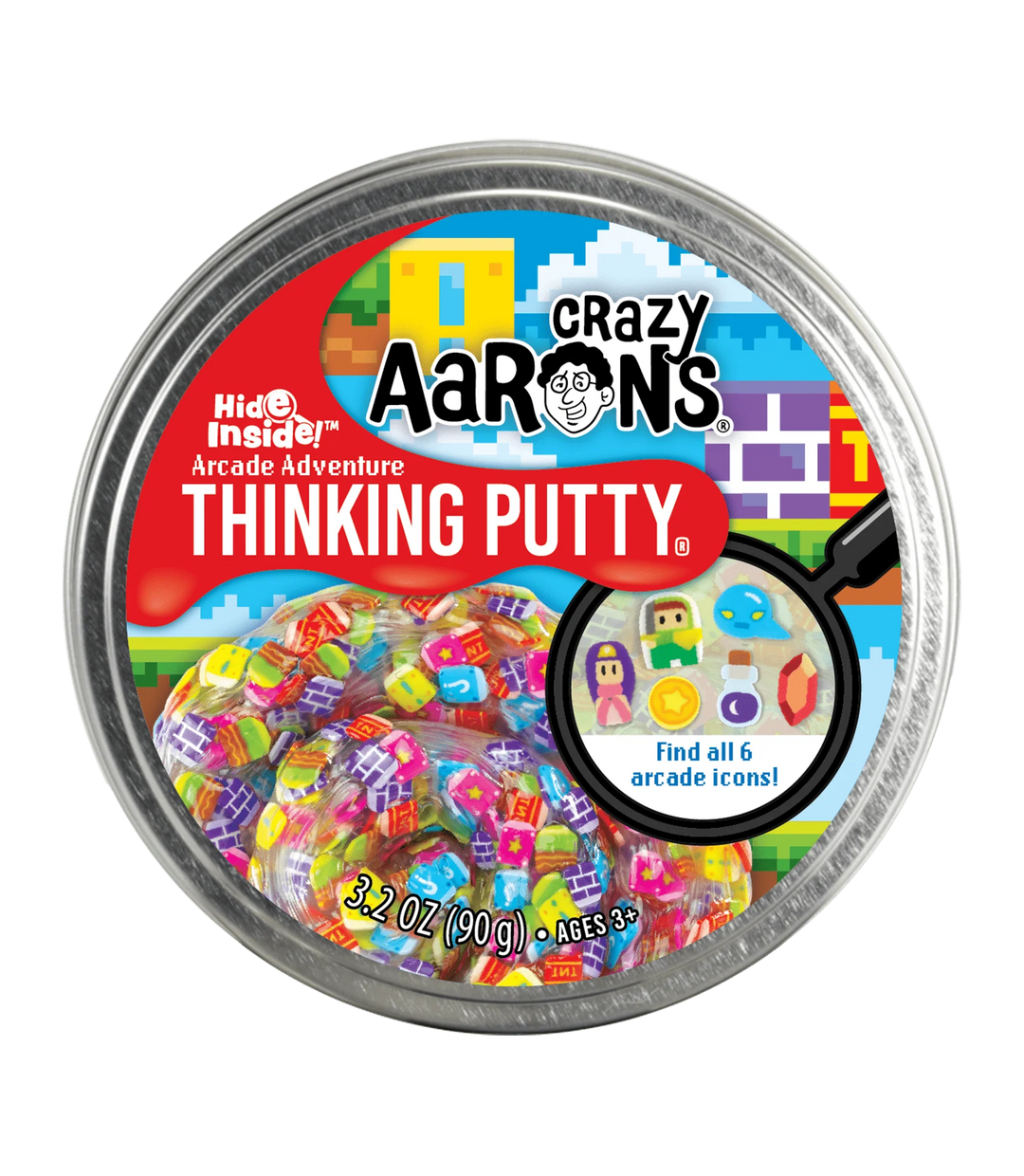 Crazy Aaron’s Hide Inside Thinking Putty – Arcade Adventure