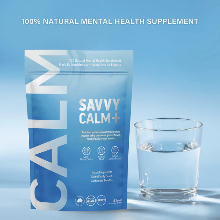 Calm Water Functional Mental Health Supplement Berry Flavour (15 Serves)