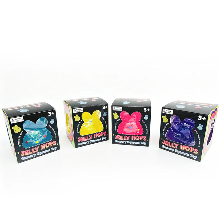 Jelly Hops Rabbit Sensory Squeezy Toy
