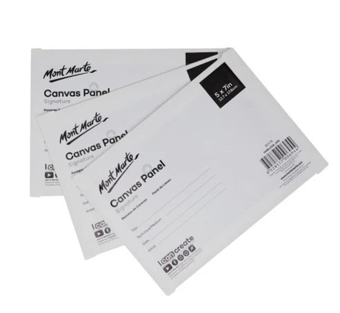 Mont Marte Canvas Panels 5 Pcs