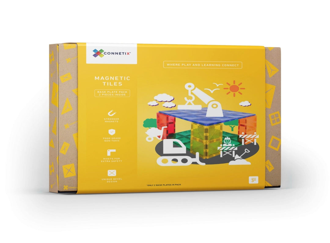 Connetix Tiles 2 Pc Base Plate Pack - #HolaNanu#NDIS #creativekids