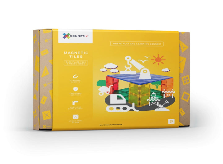 Connetix Tiles 2 Pc Base Plate Pack - #HolaNanu#NDIS #creativekids