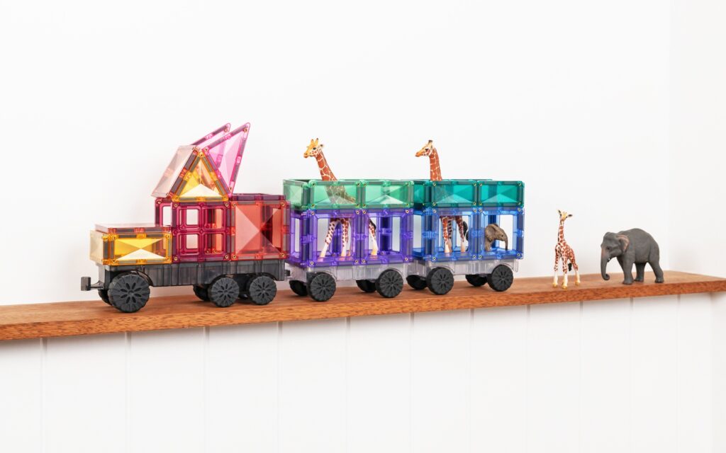 Connetix Tiles Pastel Transport Pack 50 pc - #HolaNanu#NDIS #creativekids