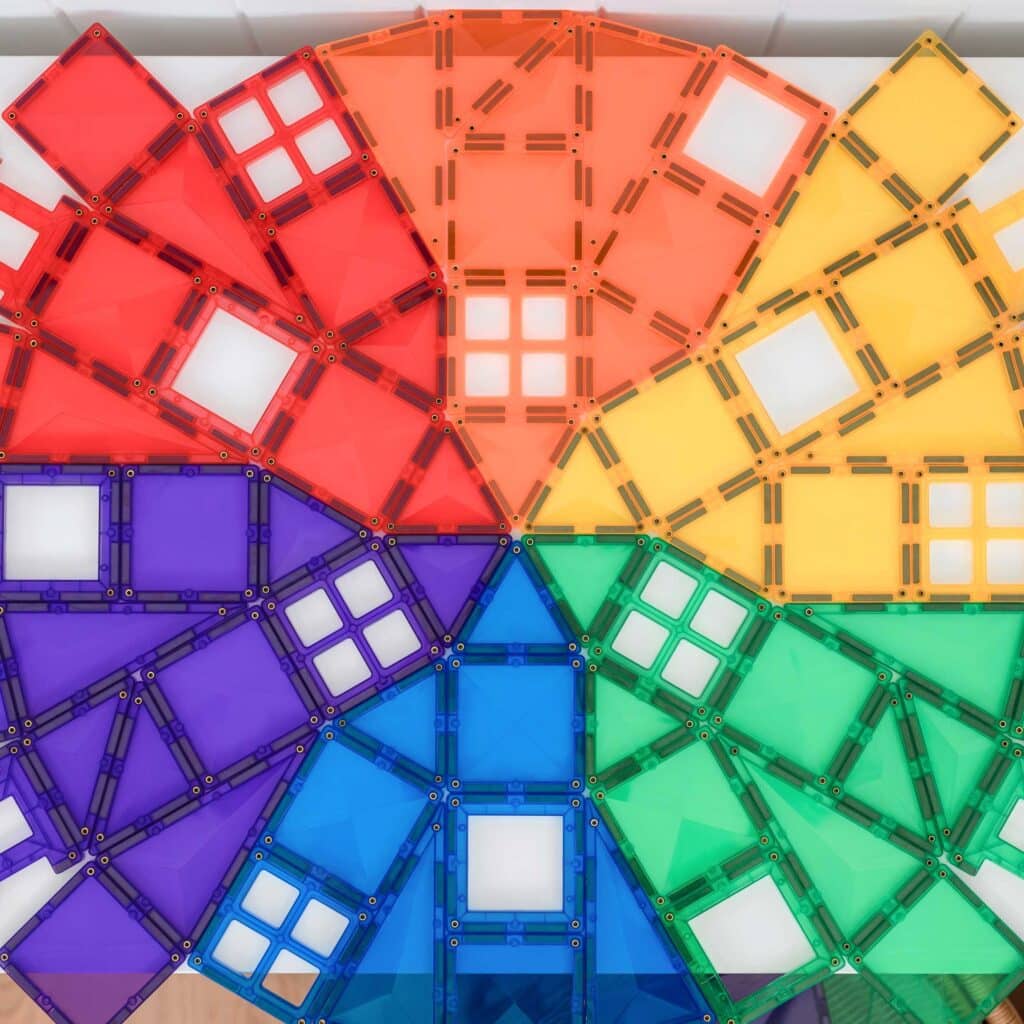 Connetix Tiles Rainbow Creative Pack 102 pc - #HolaNanu#NDIS #creativekids