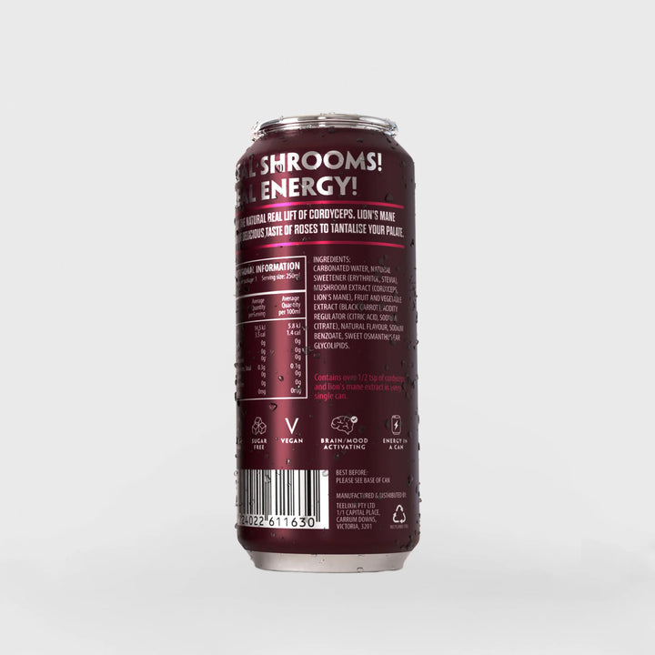 Sparkling Mushroom Elixir - Rose