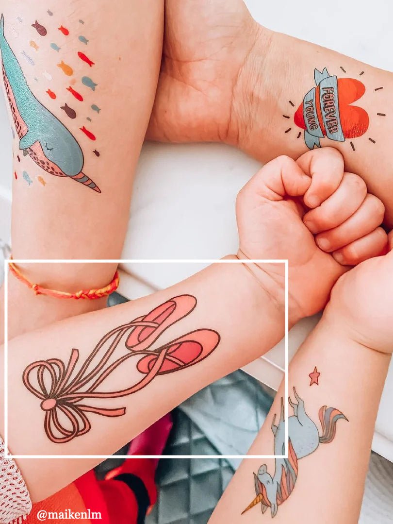 Ducky Street Pointe Temporary Tattoos - #HolaNanu#NDIS #creativekids