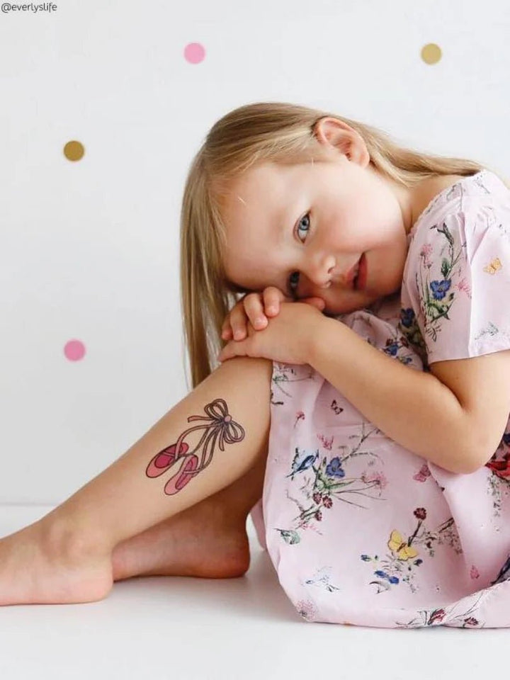 Ducky Street Pointe Temporary Tattoos - #HolaNanu#NDIS #creativekids