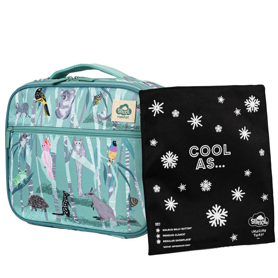 Spencil Habitat Big Cooler Lunch Bag + Chill Pack