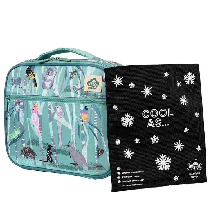 Spencil Habitat Big Cooler Lunch Bag + Chill Pack