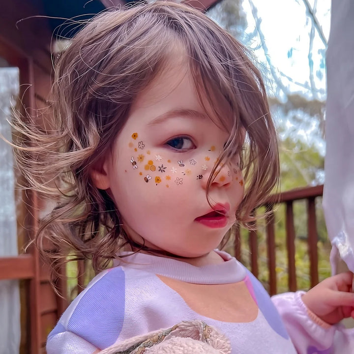 Ducky Street Freckles Temporary Tattoos - Honey