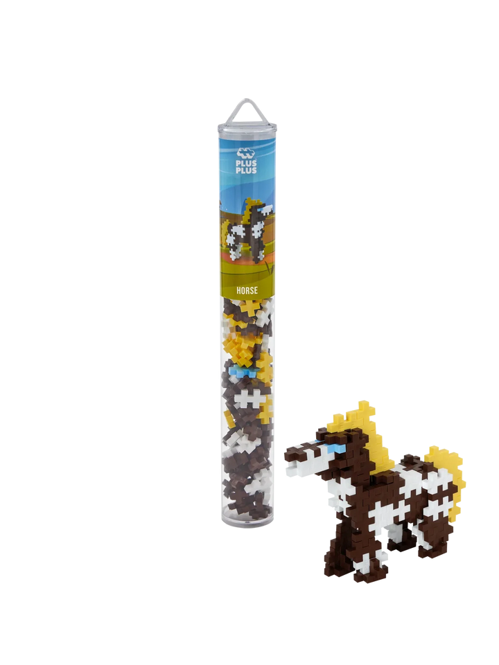 Plus Plus Toys Horse 100 pcs Tube
