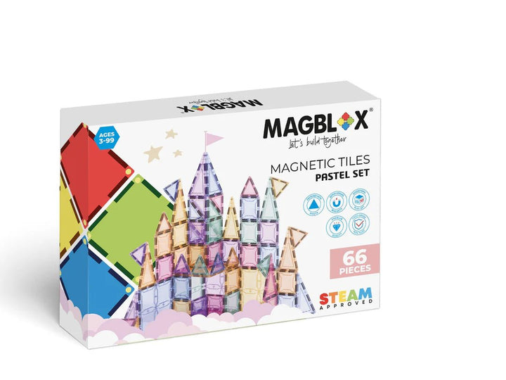 Magblox® Pastel 66 Pcs Pack - #HolaNanu#NDIS #creativekids