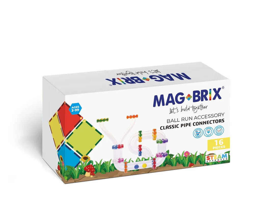 Magbrix® Pipe Connectors For Ball Run - #HolaNanu#NDIS #creativekids