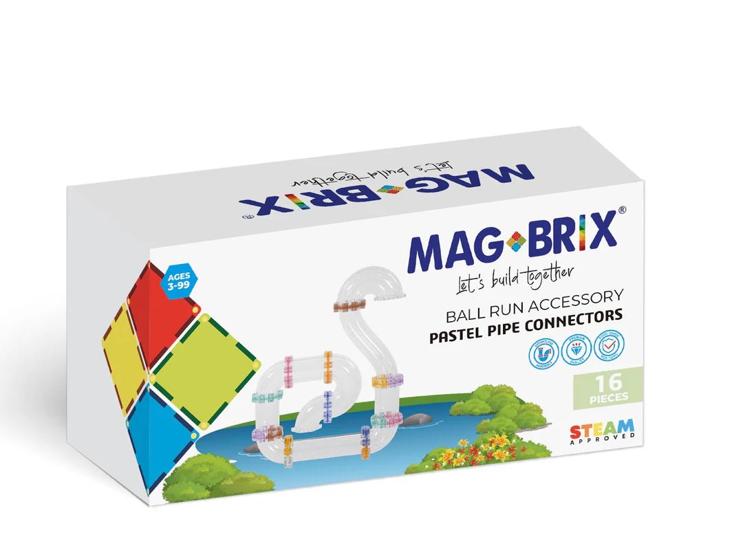 Magbrix® Pipe Connectors For Ball Run - #HolaNanu#NDIS #creativekids