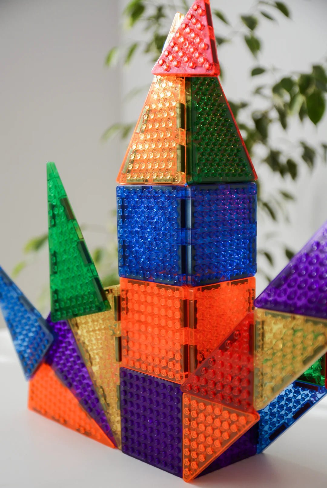Magbrix® Translucent 66 Pcs Set - #HolaNanu#NDIS #creativekids