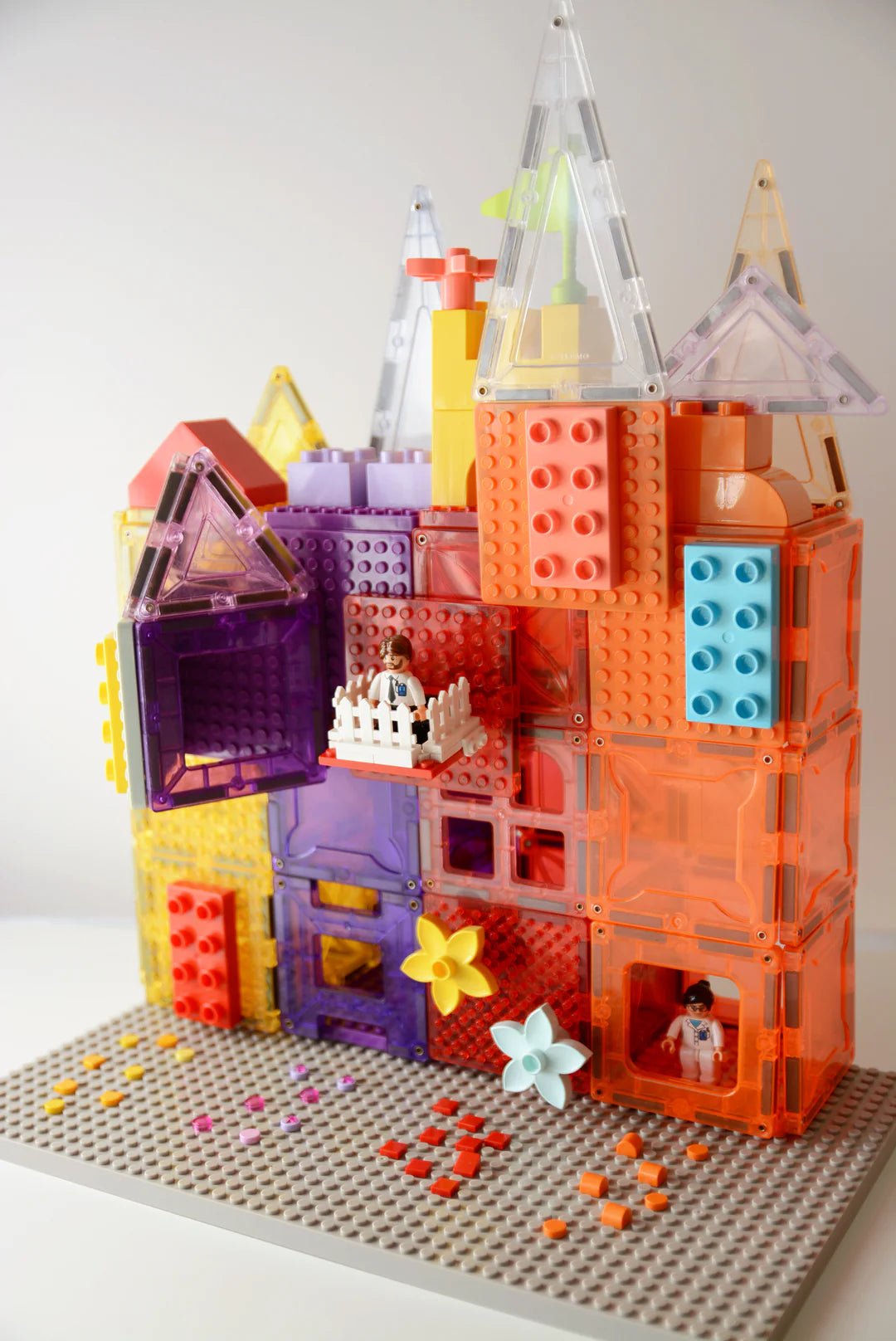 Magbrix® Translucent 66 Pcs Set - #HolaNanu#NDIS #creativekids