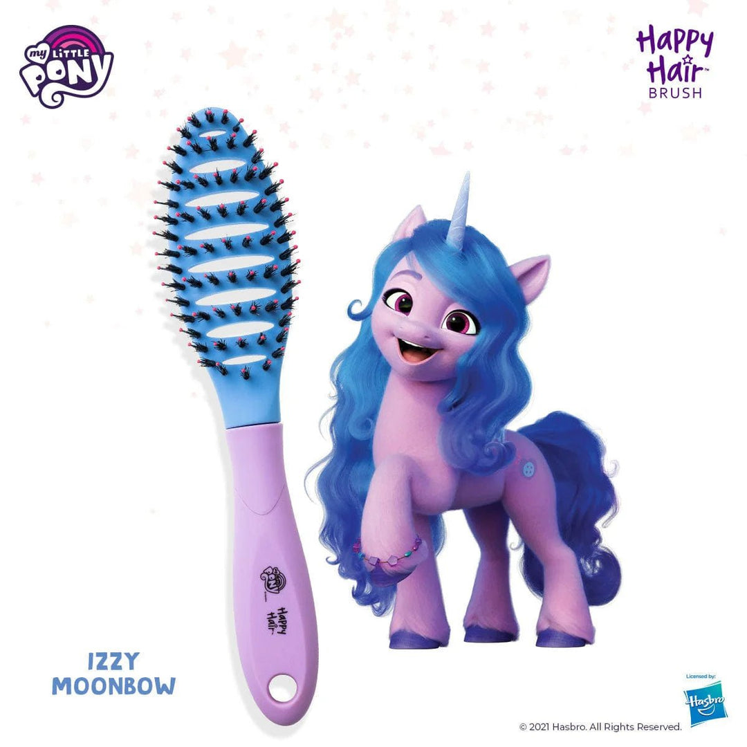 Mini Happy Hair Brush - My Little Pony - #HolaNanu#NDIS #creativekids