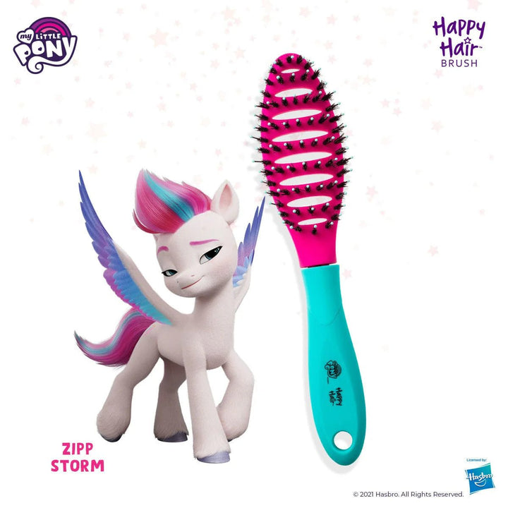 Mini Happy Hair Brush - My Little Pony - #HolaNanu#NDIS #creativekids