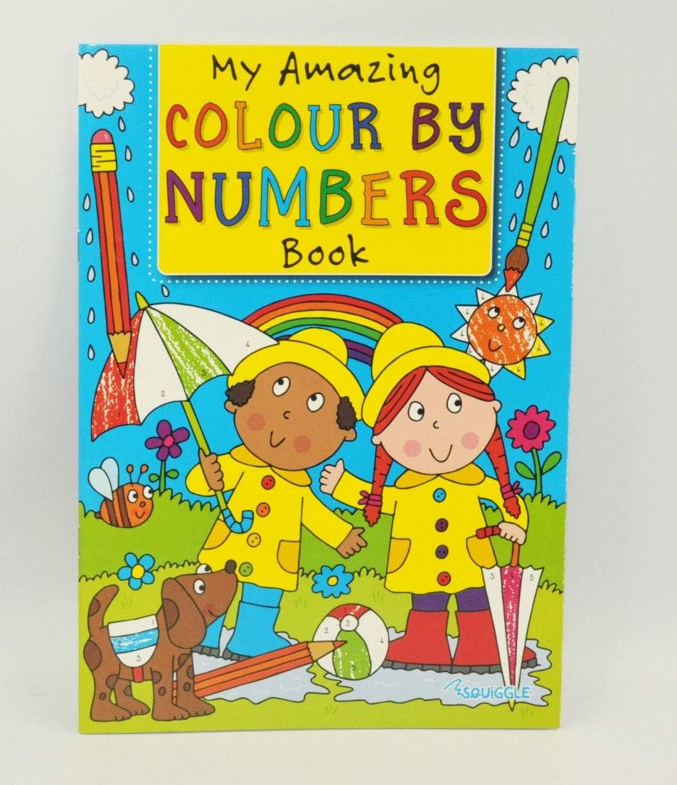 My Amazing Colour By Numbers Activity Book - #HolaNanu#NDIS #creativekids