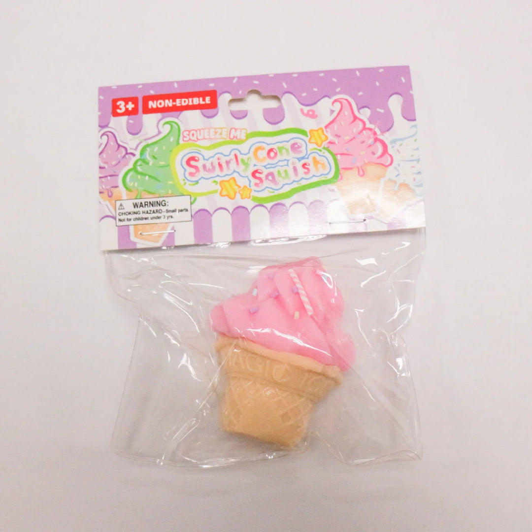Swirly Cone Squishy Toy