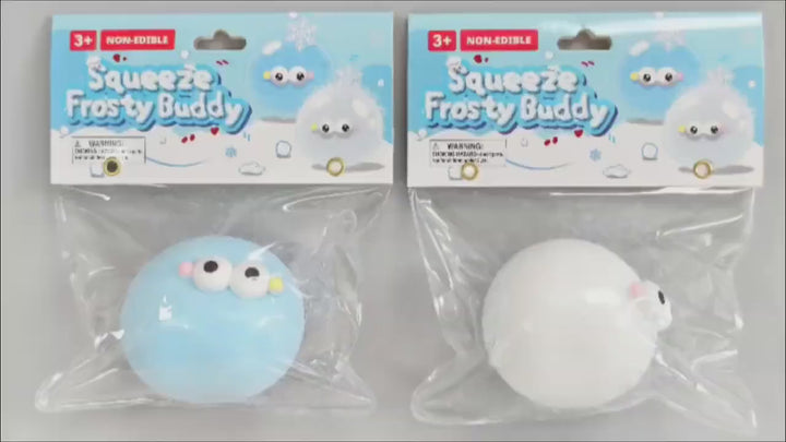Squeeze Frosty Buddy – Sensory Squishy Toy