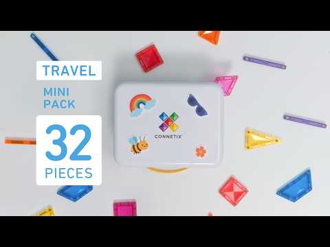 Connetix Tiles Travel Mini Pack 32 Pcs