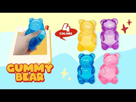 Gummy Bear Squishy Sensory Fidget Toy (Assorted)
