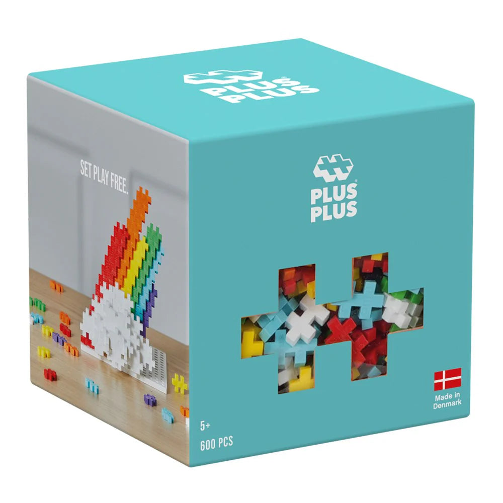 Plus Plus Toys Rainbow Mix 600 Pcs