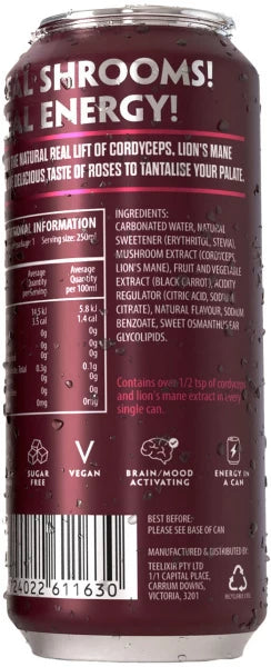 Sparkling Mushroom Elixir - Rose