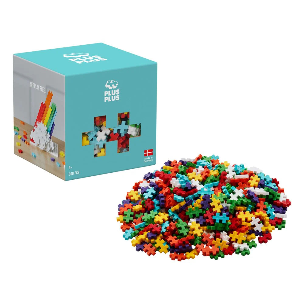 Plus Plus Toys Rainbow Mix 600 Pcs