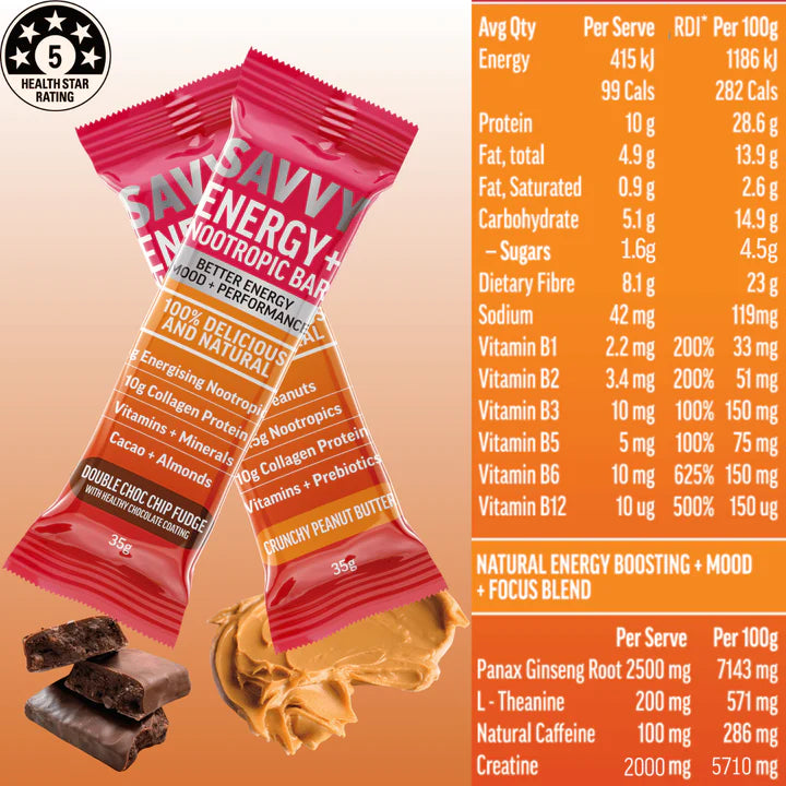 ENERGY+ Nootropic Bar